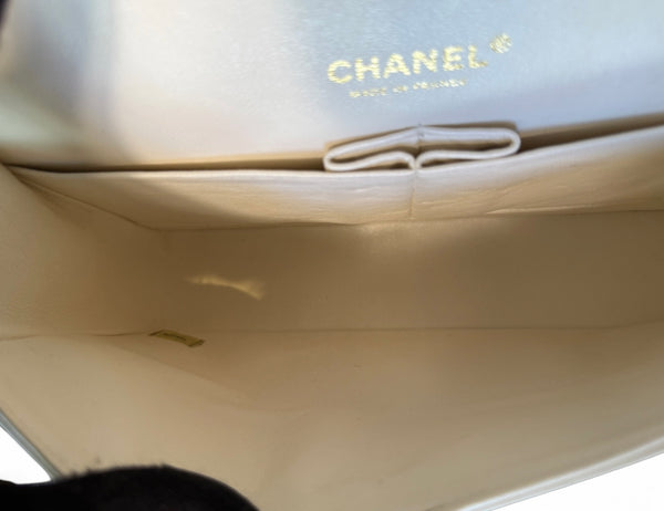 CHANEL MATELASSE DOUBLE FLAP LAMBSKIN MEDIUM