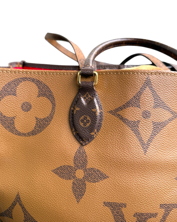 LOUIS VUITTON OnTheGo Reverse Monogram GM