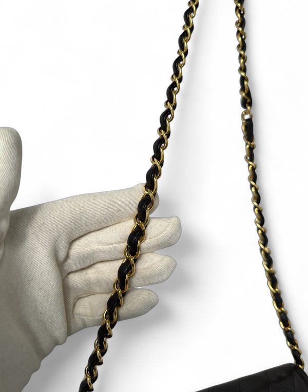 CHANEL CLASSIC SMALL LAMBSKIN MATELASSE ONE FLAP