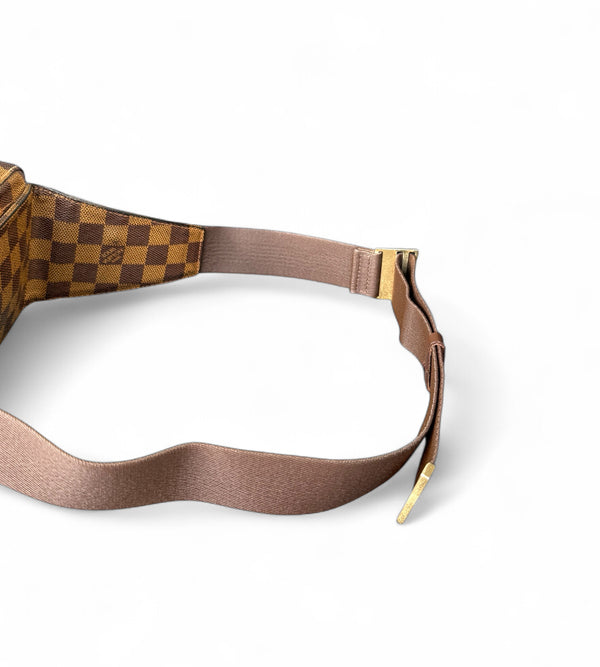 LOUIS VUITTON GERONIMO SLING BAG DAMIER EBENE