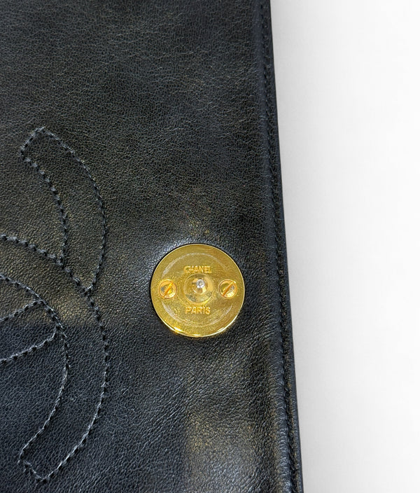 CHANEL LAMBSKIN MATELASSE ONE FLAP