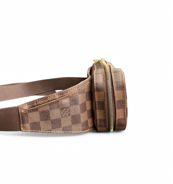 LOUIS VUITTON GERONIMO SLING BAG DAMIER EBENE
