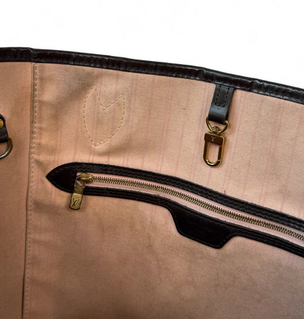 LOUIS VUITTON NEVERFULL ROSE BALLERINA MM