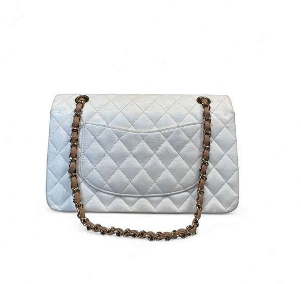 CHANEL MATELASSE DOUBLE FLAP LAMBSKIN MEDIUM