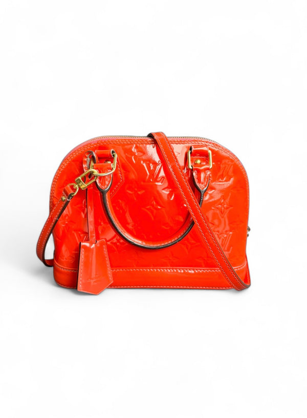LOUIS VUITTON ALMA BB VERNIS
