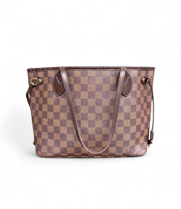 LOUIS VUITTON NEVERFULL PM DAMIER EBENE