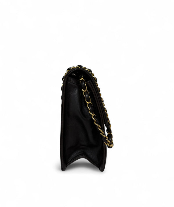 CHANEL CLASSIC SMALL LAMBSKIN MATELASSE ONE FLAP