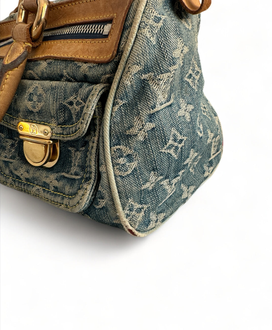 LOUIS VUITTON NEO SPEEDY DENIM BAG