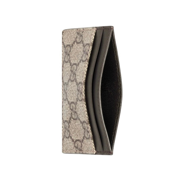 GUCCI GG SUPREME CANVAS CARD HOLDER