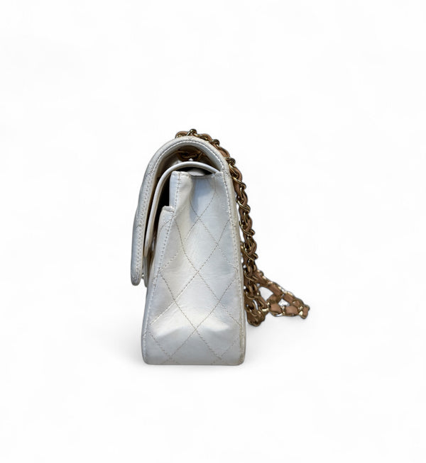 CHANEL MATELASSE DOUBLE FLAP LAMBSKIN MEDIUM