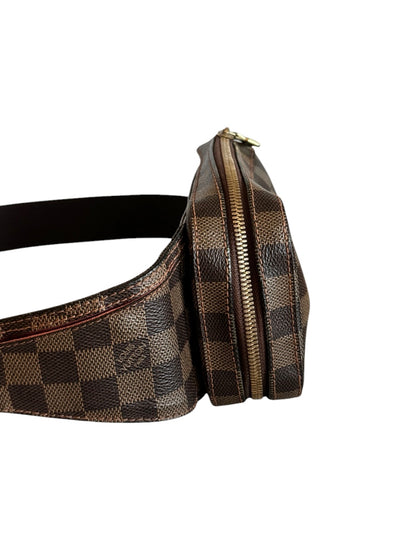 LOUIS VUITTON GERONIMO SLING BAG DAMIER EBENE