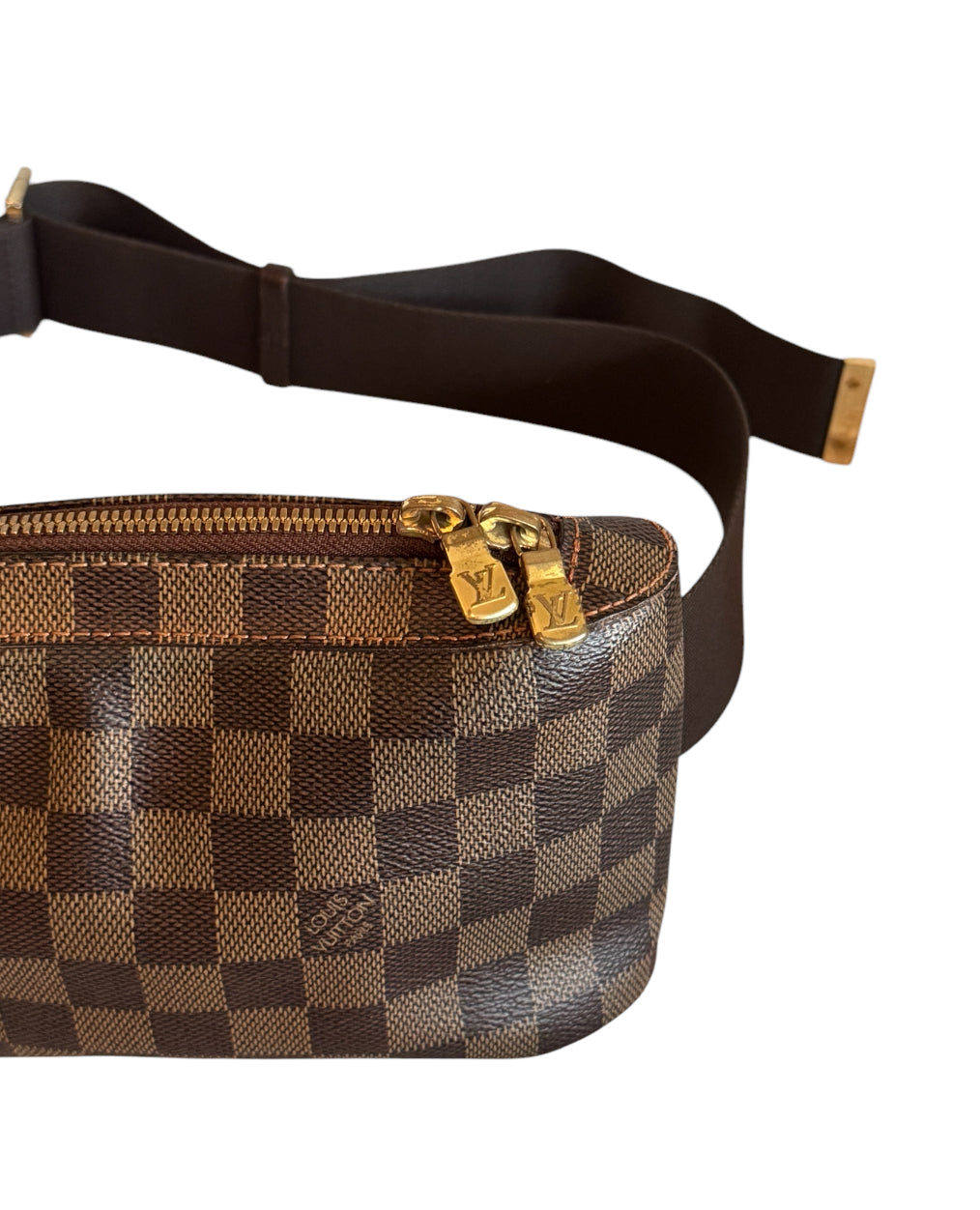 LOUIS VUITTON GERONIMO SLING BAG DAMIER EBENE