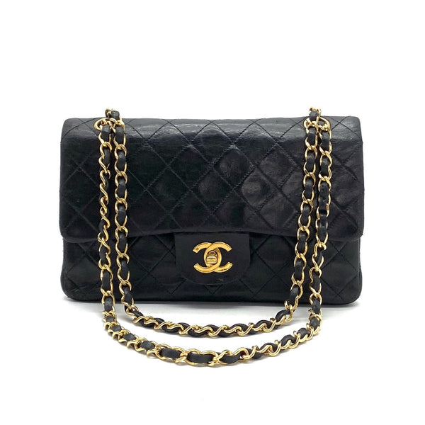 CHANEL MATELASSE LAMBSKIN DOUBLE FLAP