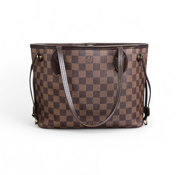 LOUIS VUITTON NEVERFULL PM DAMIER EBENE