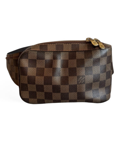 LOUIS VUITTON GERONIMO SLING BAG DAMIER EBENE