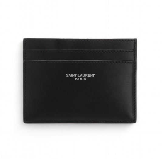 Saint Laurent Leather Card Holder